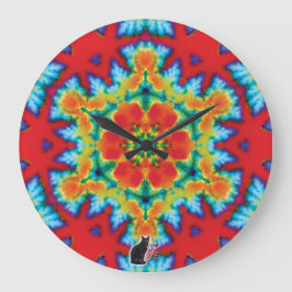 Reloj Redondo Grande El Kaleidoscopio de Rosey