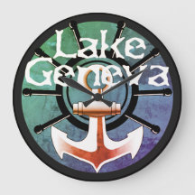 El muro del lago de Ginebra