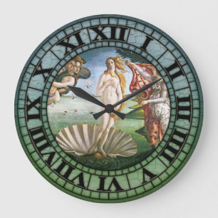 Reloj Redondo Grande El nacimiento de Venus