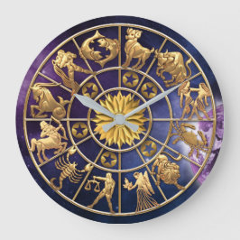 Reloj Redondo Grande El oro de la familia del Seis-Miembro de los