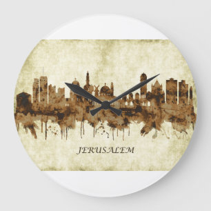 Reloj Redondo Grande El paisaje urbano de Jerusalén