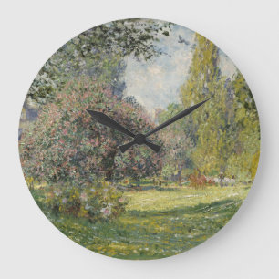 Reloj Redondo Grande El Parque Monceau - Claude Monet
