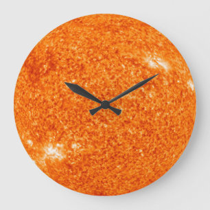 Reloj Redondo Grande El sol hirviendo