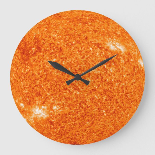 Reloj Redondo Grande El sol hirviendo (Anverso)