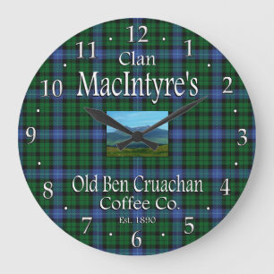 Reloj Redondo Grande El viejo café Ben Cruachan de MacIntyre.