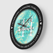 Elegante 44° Aniversario Boda Turquesa