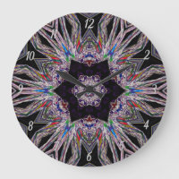 Elegante Diseño Purple Faux Gemstone