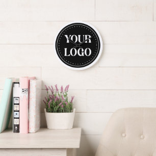 Reloj Redondo Grande elegante, moderno, refinado y editable.