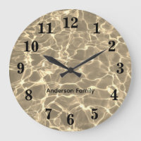 Elegante números negrita negro océano foto personi