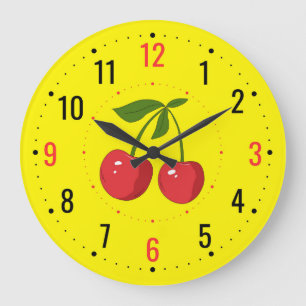 Reloj Redondo Grande Elegante Restaurante & Cafetería - Mejor Cocina