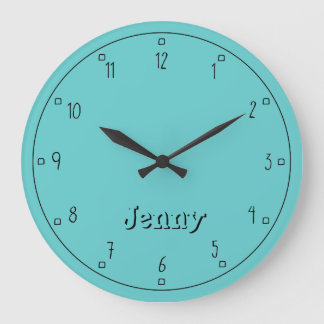 Reloj Redondo Grande Elegir su propio color personalizado