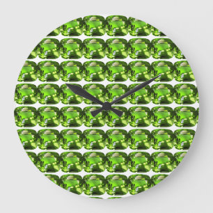 Reloj Redondo Grande Emerald Green