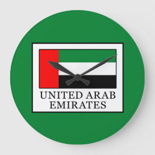 Reloj Redondo Grande Emiratos Árabes Unidos