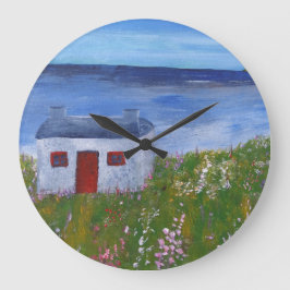 Reloj Redondo Grande En algún lugar de Escocia