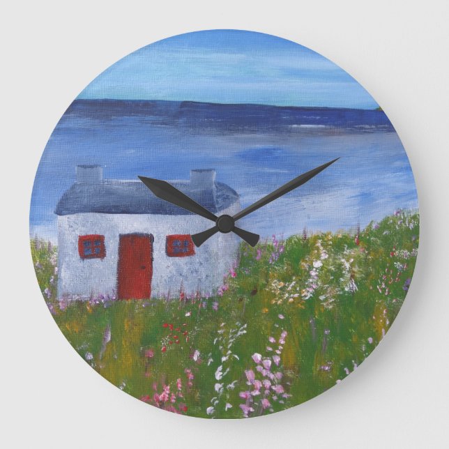 Reloj Redondo Grande En algún lugar de Escocia (Anverso)