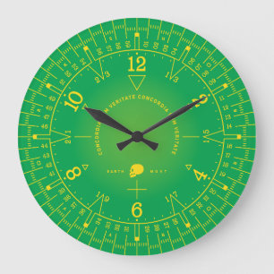 Reloj Redondo Grande En armonía con la verdad