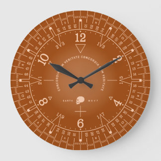 Reloj Redondo Grande En armonía con la verdad