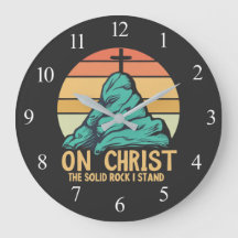En Cristo la Roca Sólida que sostengo