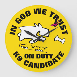 RELOJ REDONDO GRANDE EN DIOS CONFIAMOS