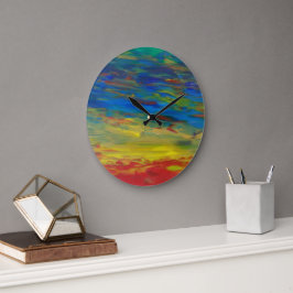 Reloj Redondo Grande En el agua