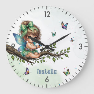 Reloj Redondo Grande Encantadora hadita