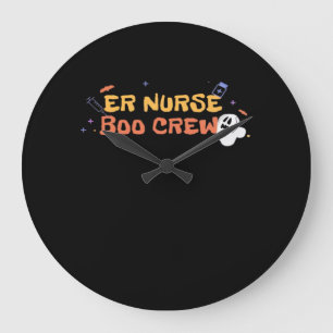 Reloj Redondo Grande Enfermera de urgencias de la sala de emergencias d