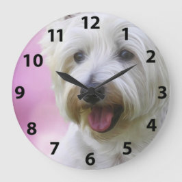 Reloj Redondo Grande Enorme rostro occidental