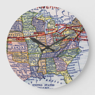 RELOJ REDONDO GRANDE ENVÍO AMERICANO EXPRESS