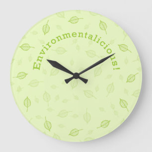 Reloj Redondo Grande Environmentalicious