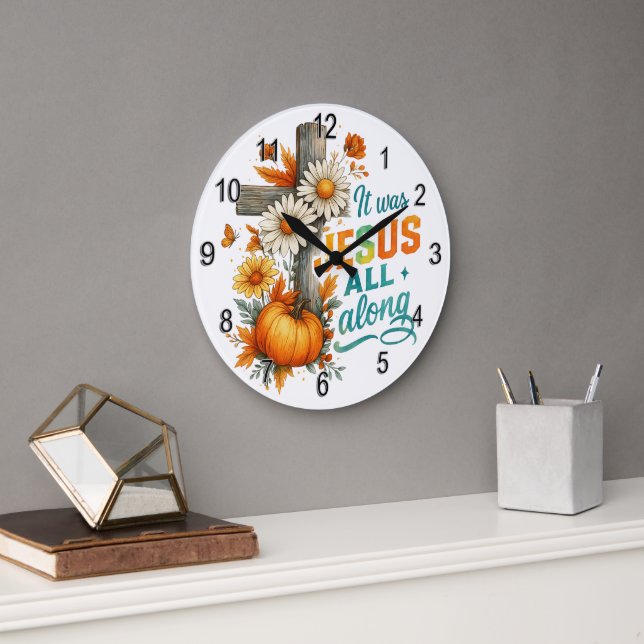 Reloj Redondo Grande Era Jesús... (Oficina)