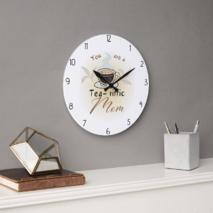 Reloj Redondo Grande Eres una mamá estupenda