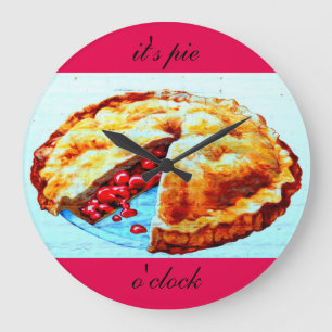 Reloj Redondo Grande es en punto de la empanada