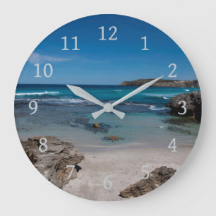 Reloj Redondo Grande Es hora de ir al paraíso