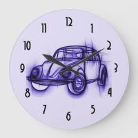 Esbozo de coches Guay en morado