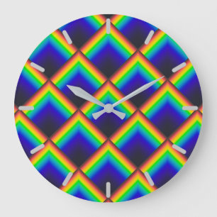 Reloj Redondo Grande Escalas de espectro solar