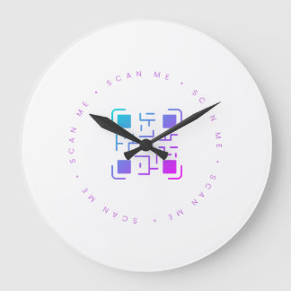 Reloj Redondo Grande Escanéame