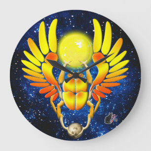 Reloj Redondo Grande Escarabajo