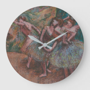 Reloj Redondo Grande Escena del ballet de Edgar Degas el  