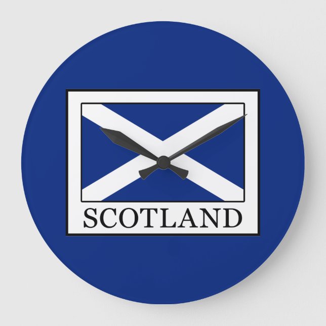 Reloj Redondo Grande Escocia (Anverso)