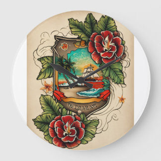 Reloj Redondo Grande Esenciales de Armarios. Revolución de la moda. Ves