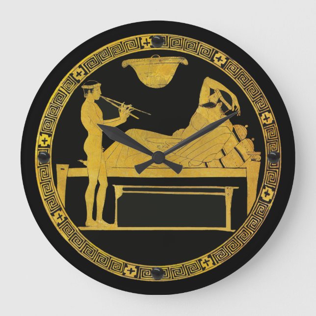 Reloj Redondo Grande ¡Eso es entretenimiento! (Anverso)