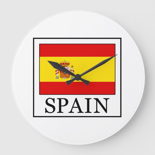 Reloj Redondo Grande España (Anverso)