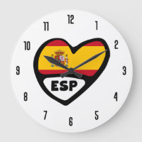 España Código de país Corazón de bandera ESP