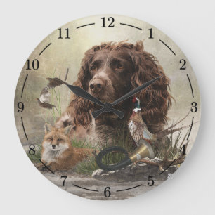 Reloj Redondo Grande Español alemán, Wachtelhund