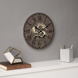 Reloj Redondo Grande Espíritu del dragón del rey