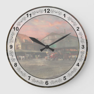 Reloj Redondo Grande Estación de tren - Depósito del ferrocarril centra