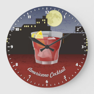 Reloj Redondo Grande Estadounidense