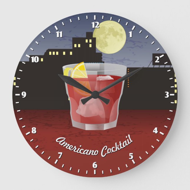 Reloj Redondo Grande Estadounidense (Anverso)