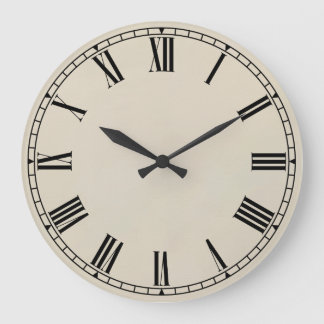 Reloj Redondo Grande Estilo 01 de la coctelera - Antiqued