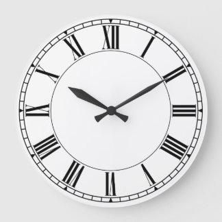 Reloj Redondo Grande Estilo 02 de la coctelera
